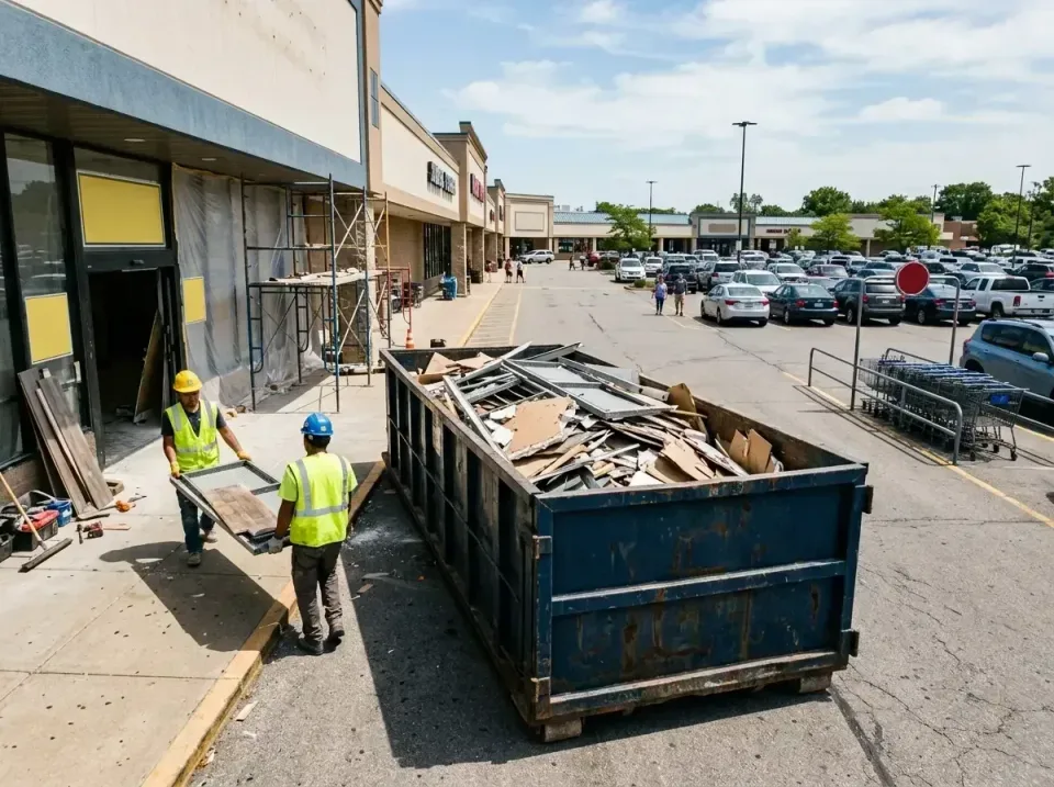 retail-store-renovation-debris-003 — frequently asked questions, Roll-off Dumpster Rentals in Farmington, MN